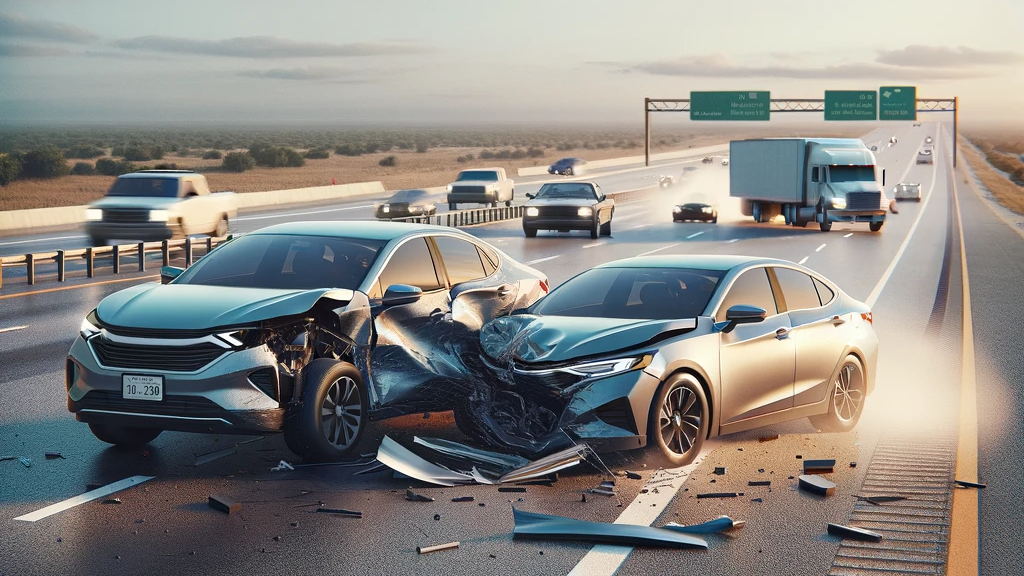 Texas side impact car accident