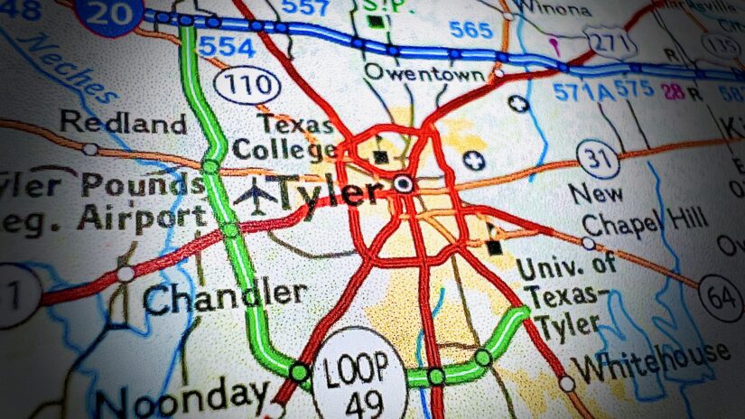 Tyler, TX dangerous intersections for car accidents