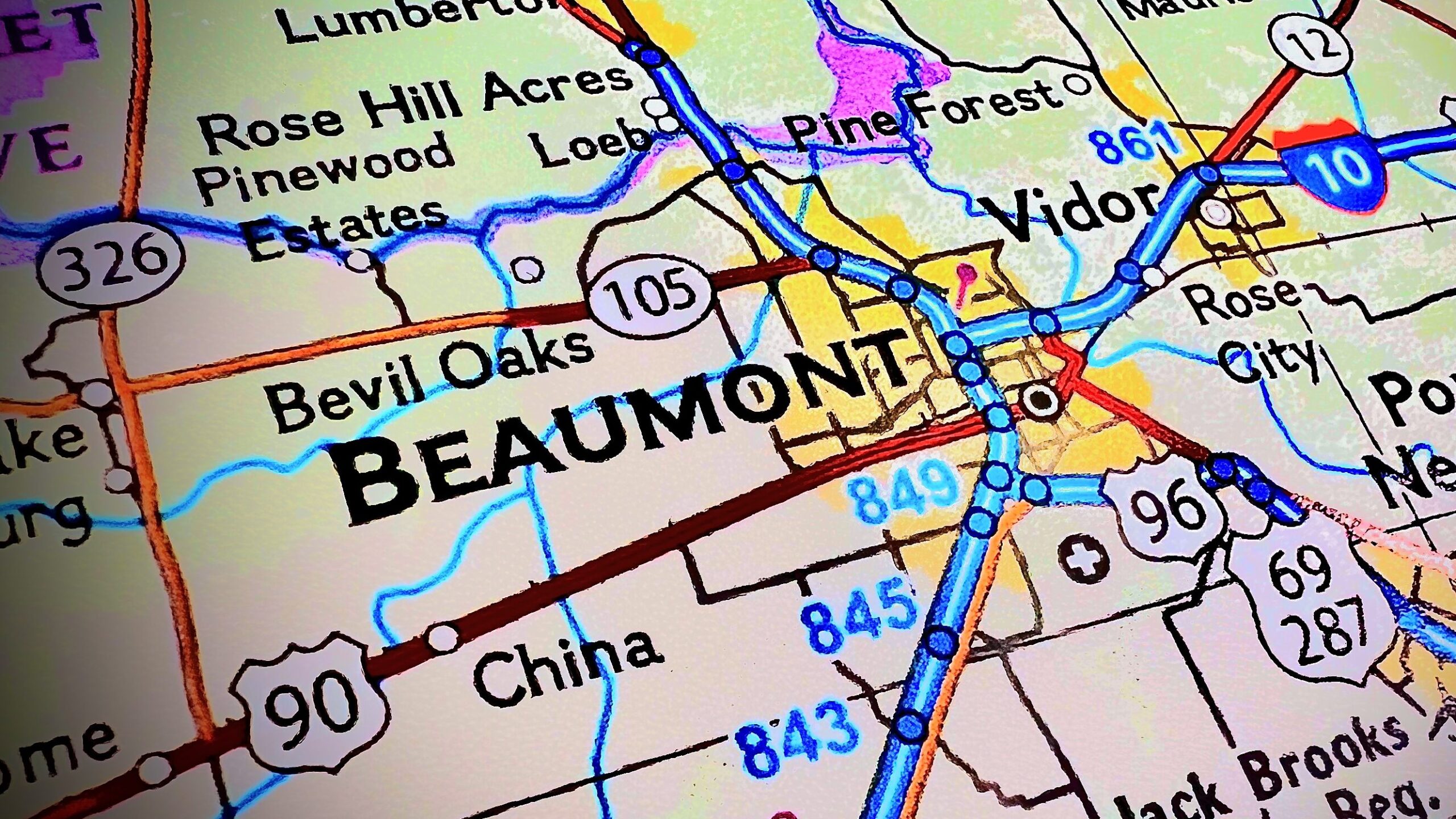 Beaumont Dangerous intersections for car accidents