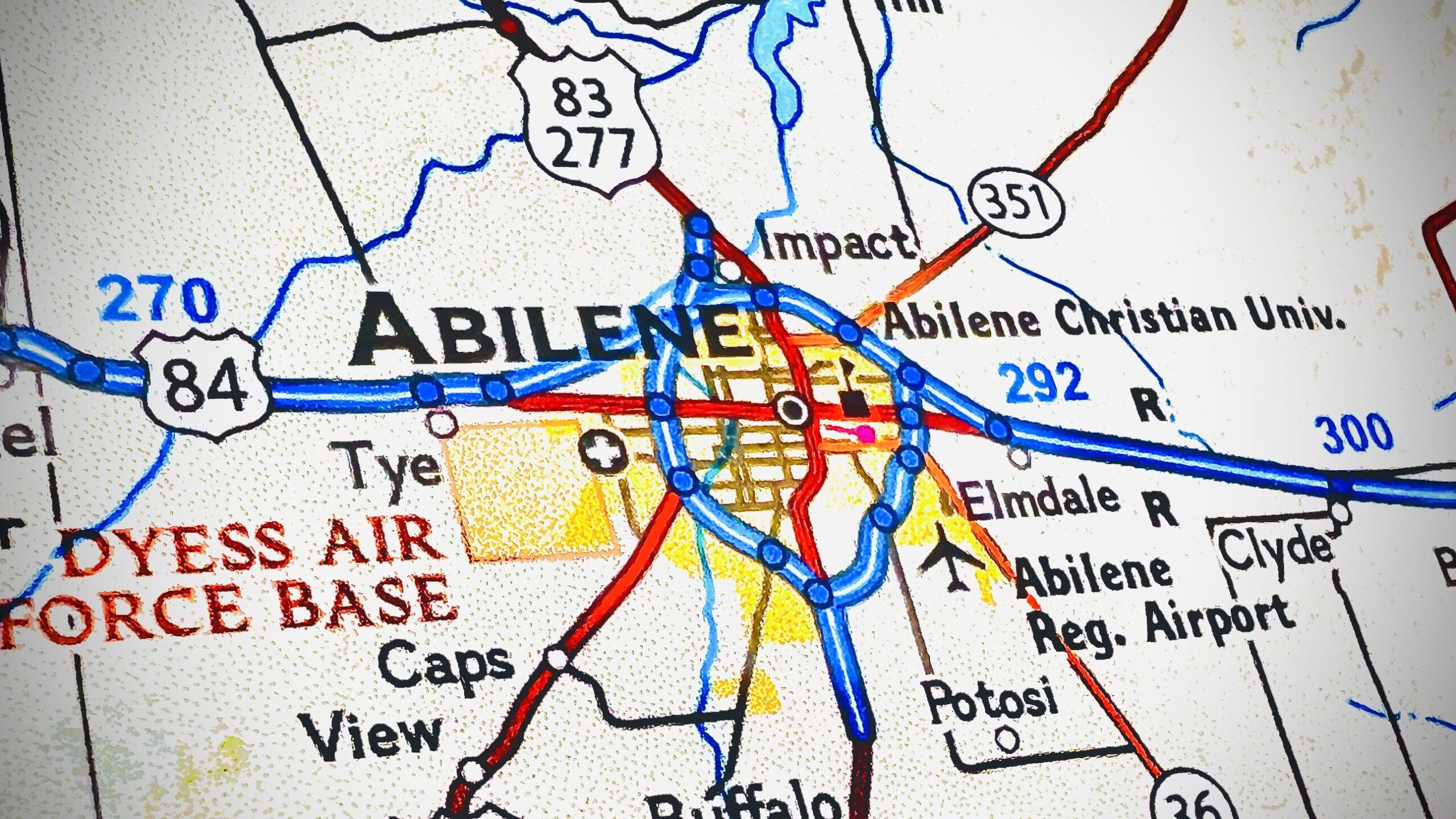 Abilene Dangerous Intersections for Car Accidents
